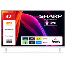 Sharp 32-inch HD Smart TV White 32HE2345KW