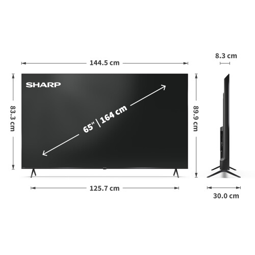 Sharp Sharp 65-inch 4K Ultra HD QLED Smart TV 65HM5245K 2