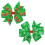 Christmas Hair Clip Snowflake Tree Bow 1