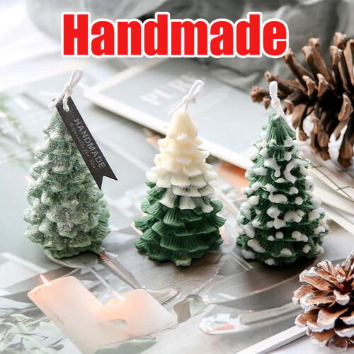 Christmas Tree Silicone Candle Mold for DIY Soap and Cake 1