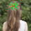 Christmas Hair Clip Snowflake Tree Bow 3