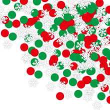 Christmas Snowflake Confetti Decorative Glitter Supplies