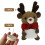 Heart-Shaped PVC Christmas Ornaments 12pcs 5