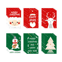 Christmas Greeting Card Set with Envelopes and Stickers 24