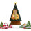 Christmas Snow Globe Holiday Ornament with Lights 3