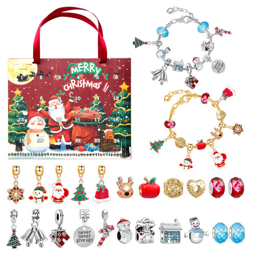 Advent Countdown Christmas Jewelry Blind Box Set