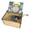 Handcrafted Wooden Music Box with Classical Carving 1