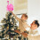 Flamingo Christmas Tree Topper Artificial Feathers 4
