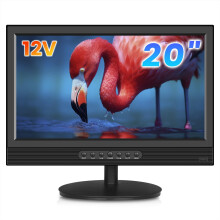 ZOSHING 20Inch LED TV,Small Television with VESA Wall Mountable,Full HD 1080p-Digital DVB-T2 Tuner Freeview Receive-HDMI/USB-AC/DC-12V input for