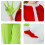 Grinch Costume with Green Fur Mask 4