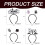 Halloween Headbands Ghost Witch 4 pcs 2