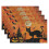 Plastic Halloween Placemats Set 4 1