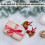 Christmas Hairpin Tree Branches Reindeer Antlers 3