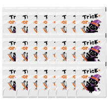 Clear Self-Adhesive Halloween Candy Bags 100 pcs