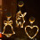 Christmas LED Light with Suction Cup for Window Decoration 1