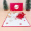 3D Christmas Greeting Card with Tree Design 3