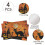 Plastic Halloween Placemats Set 4 4