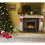 Christmas Double-Layer Insulated Glass Mug with Lid 300ml 4
