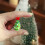 Miniature Christmas Tree Glass Ornament Home Decor 3