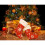 Christmas Double-Layer Insulated Glass Mug with Lid 300ml 5