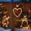 Christmas LED Light with Suction Cup for Window Decoration 2