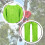 Grinch Costume with Green Fur Mask 4