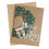 Christmas 3D Greeting Card Kraft Paper Stamping 3