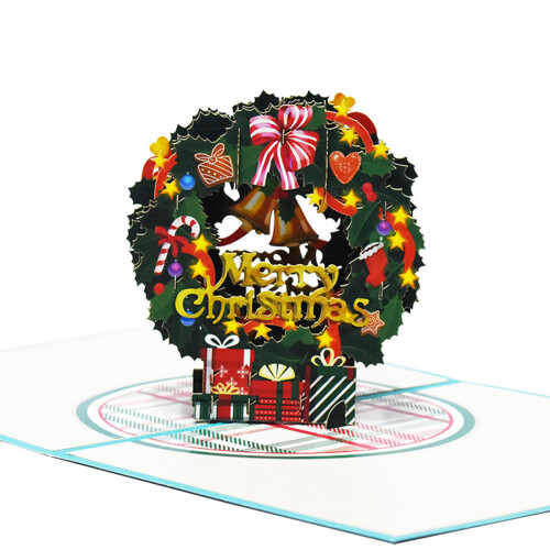 3D Pop-Up Christmas Greeting Card 2