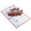 Christmas Pop Up Card 3D Handmade 1