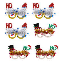 3D Felt Christmas Ornaments Santa Snowman Reindeer Gnome Set