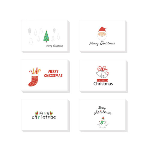 Christmas Greeting Card Set with Envelopes and Stickers 24
