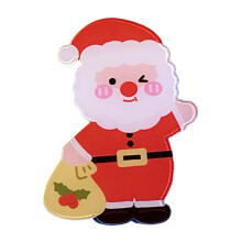 Christmas Brooches for Girls Featuring Tree and Santa