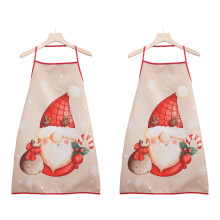 Christmas Apron Elf Snowman Santa Adjustable Kitchen