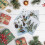 Christmas Music Card Pattern Greeting Card 3D 3