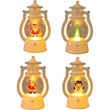 Christmas Lights Santa Claus Decorations 4-Pack