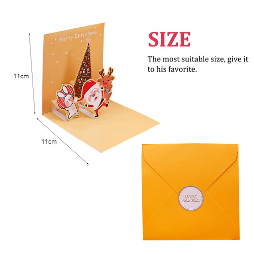 Christmas Cards with Envelopes for Children 1
