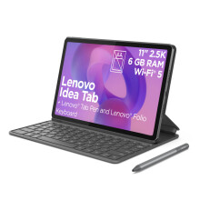 Lenovo Idea Tab Tablet | Display 11" 2.5K (2560x1600) | 90Hz | MediaTek Dimensity 6300 | RAM 6GB | Storage 128GB | WiFi 5 | Android 15 | Folio Keyboar