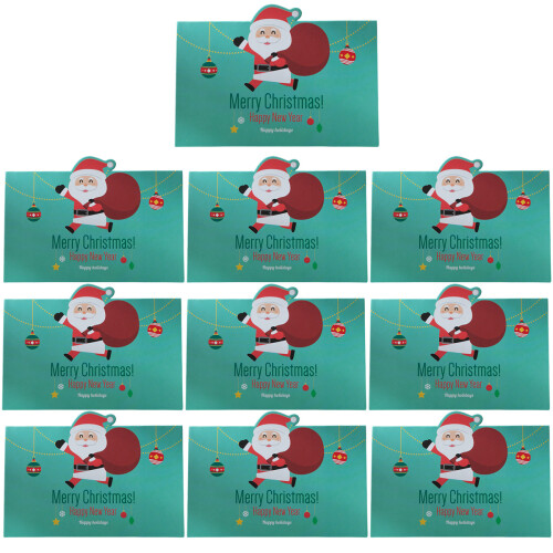 Christmas Greeting Cards Set 10