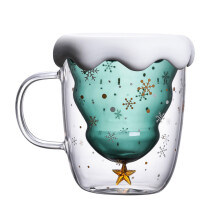 Christmas Coffee Mug Double Wall Insulated 350ml