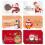 Christmas Greeting Card Set with Envelopes and Stickers 1
