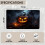 Halloween Welcome Mat Pumpkin Rubber Backing 18 x 28 Inch 5
