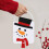 Christmas felt gift bags for biscuits and candy, 12 pcs 2