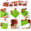 Christmas felt gift bags for biscuits and candy, 12 pcs 3