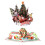 3D Christmas Tree Card with Envelope, Winter Holiday Design 1