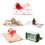 3D Christmas Cards Creative Tree Design 12 Pack 1