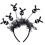 Halloween Headband Pumpkin Spider Ghost Fur Radial Design 1