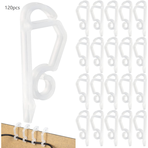 Christmas Light Clips Outdoor Gutter Hooks 120 Pcs 1