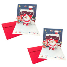 Christmas Card 3D Gratitude Greeting for Teacher