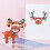 3D Christmas Folding Card with Envelope Featuring Tree and 4