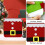 Felt Christmas Gift Bags for Candies and Biscuits 6 Pack 4